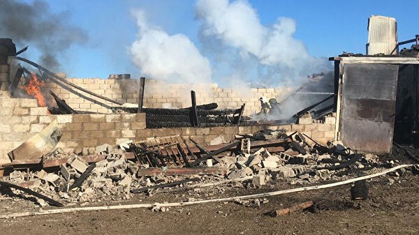 Названа возможная причина пожара в Башкирии, где погибли шесть человек