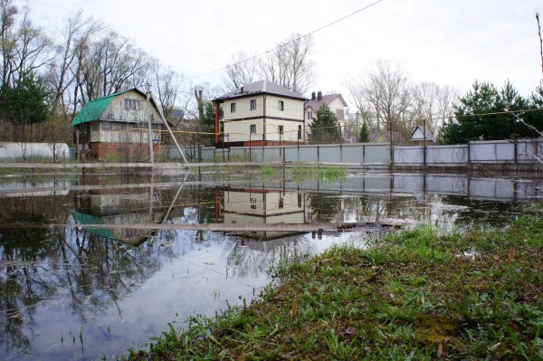 В Уфе подтопило частные дома и садовые участки 