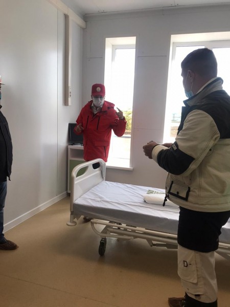 В Уфимском районе завершилось строительство нового инфекционного центра