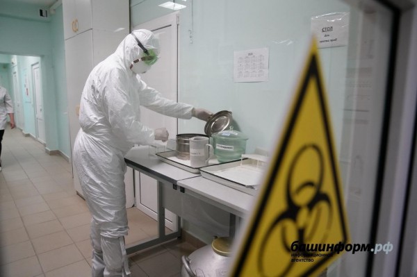 В Башкирии за сутки выявлено 105 новых случаев заражения коронавирусом