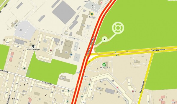 В Уфе на 10 дней изменится автодвижение на основной улице 