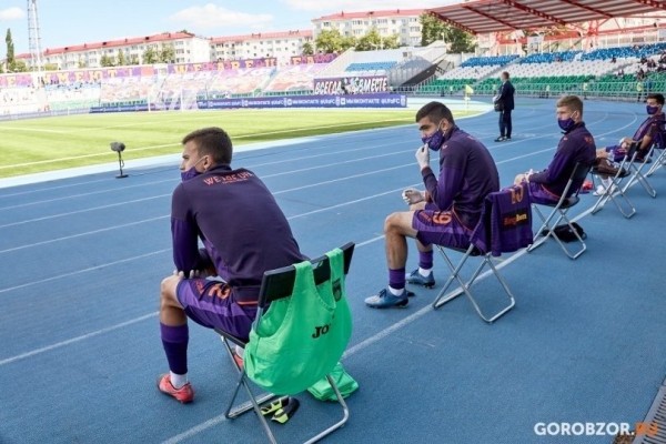 В «Уфе» прошли тест на коронавирус перед матчем с «Рубином» В «Уфе» прошли тест на коронавирус перед матчем с «Рубином»