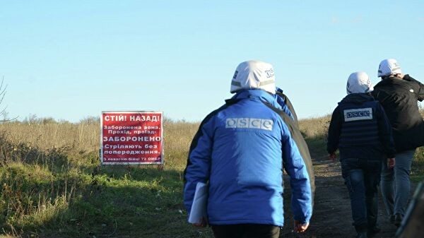 В ОБСЕ заявили об обстреле беспилотника у села в Донбассе