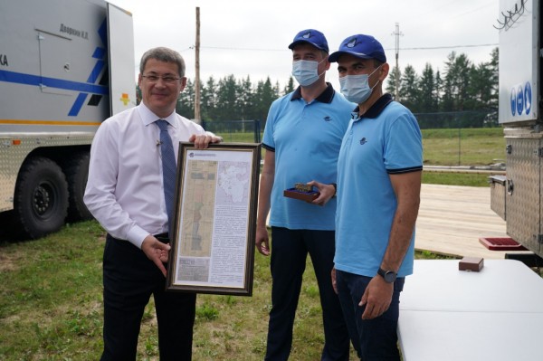 Радий Хабиров: «Башнефтегеофизика» - одно из крупных и уникальных в России в своей отрасли Радий Хабиров: «Башнефтегеофизика» - одно из крупных и уникальных в России в своей отрасли