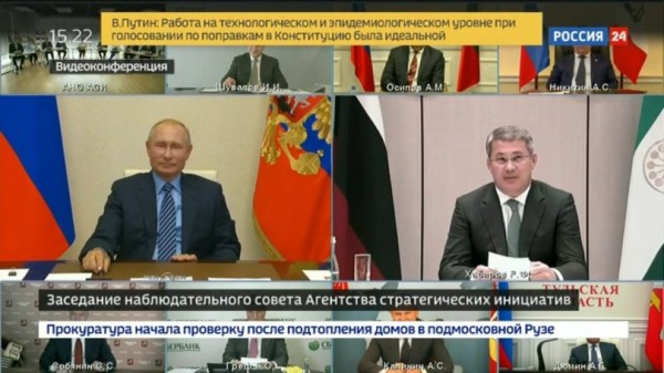 Радий Хабиров рассказал Путину, когда Башкирия обгонит Татарстан 