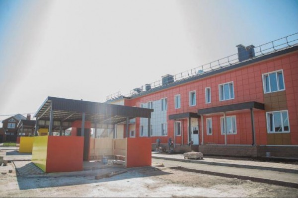 Под Уфой в Алексеевке достраивают большой детский сад Под Уфой в Алексеевке достраивают большой детский сад