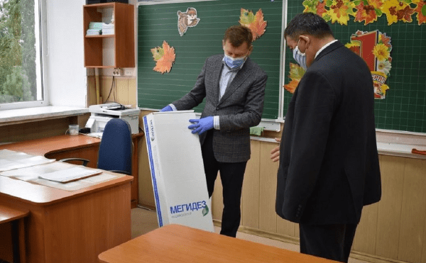 В столице Башкирии начали дезинфекцию школ В столице Башкирии начали дезинфекцию школ