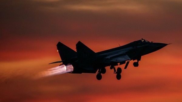 Российский МиГ-31 перехватил норвежский самолет над Баренцевым морем