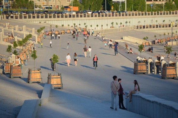 На новой набережной Уфы задуманы каток, пляж, тюбинговая трасса, канатная дорога На новой набережной Уфы задуманы каток, пляж, тюбинговая трасса, канатная дорога
