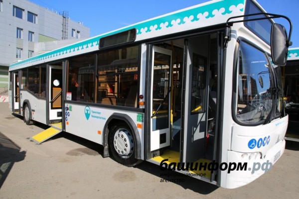 В Уфе частный перевозчик впервые закупил новые автобусы большого класса 