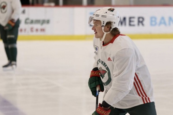 Капризов провел первую тренировку в составе «Миннесоты» 