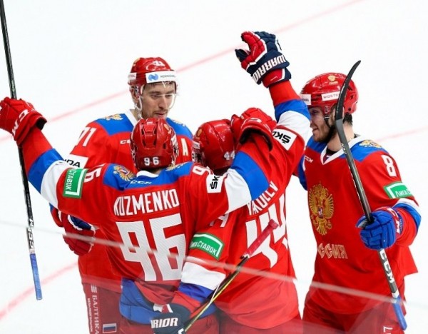Сборная России обыграла Швецию в стартовом матче Кубка Первого канала 